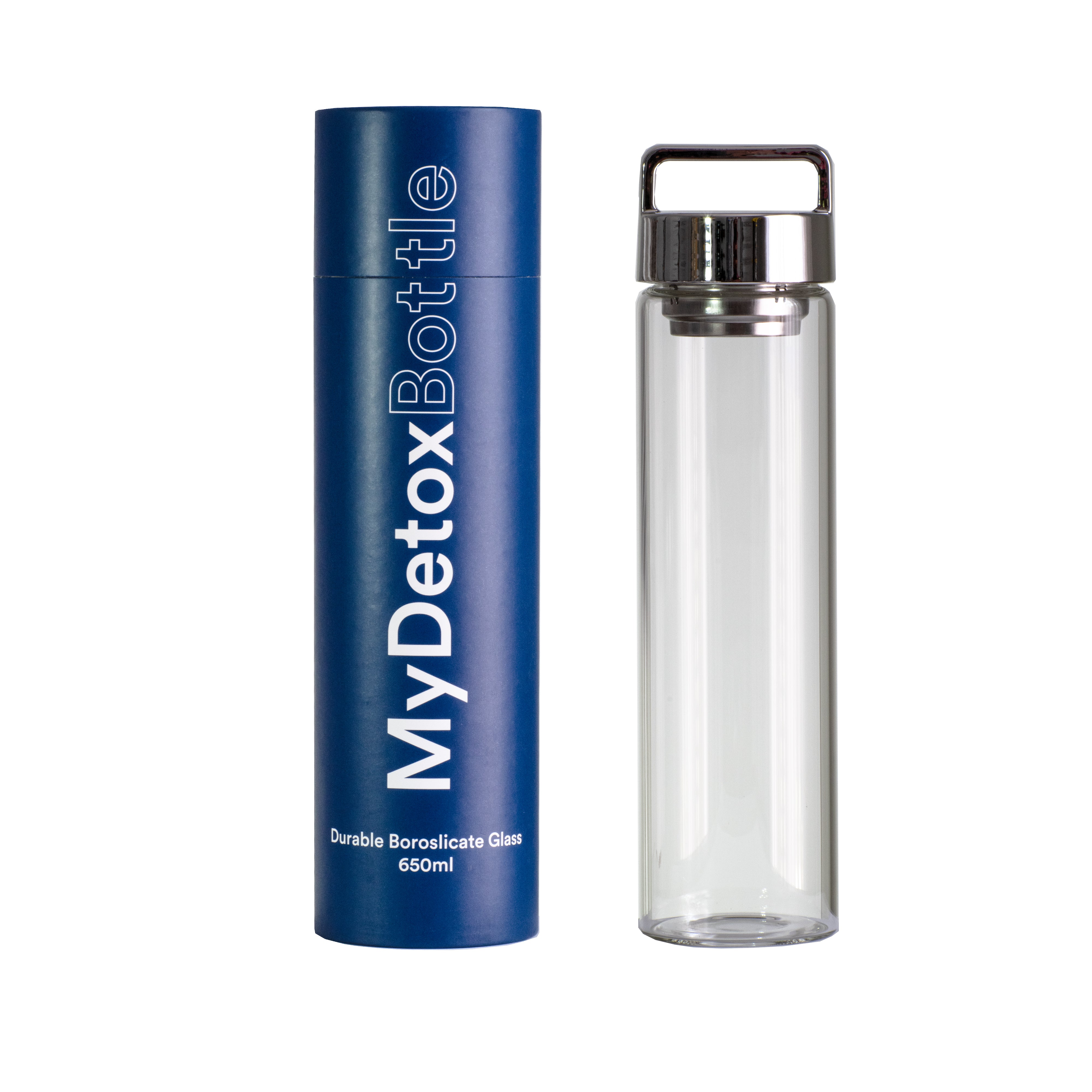 Botella Agua MyDetox (Vidrio)